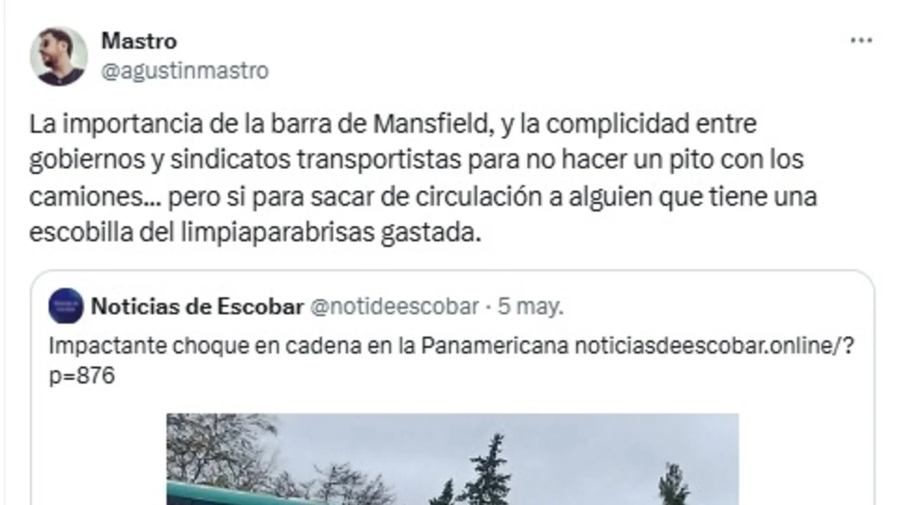 barra mansfield, autos, camiones, motos, vehículos, vtv